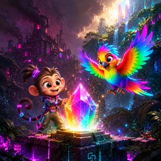 Léo and the Crystal of Colors