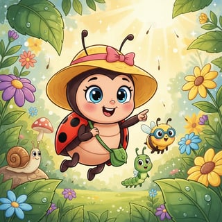 Lulu the Ladybug's Sunny Day