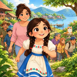 Zaira dan Jerry di Kampung Danau Impian