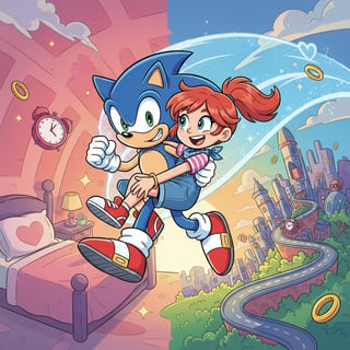 Sonic and Ruby: Our First Married Adventure!