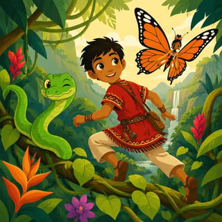 Las Aventuras de Tlanesi y los Viajeros del Mundo