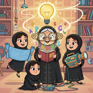 Grandma Joud's Bright Idea
