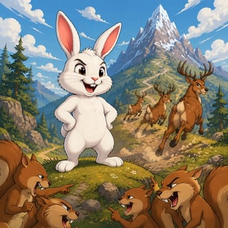 Pinpin le Lapin aux Grands Rêves - animal