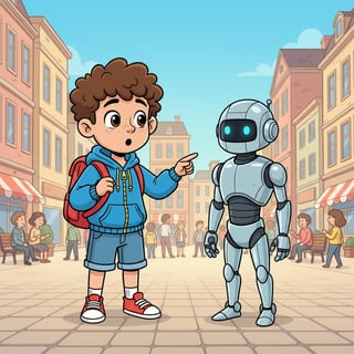 Samy and Aibot: Friends in the City