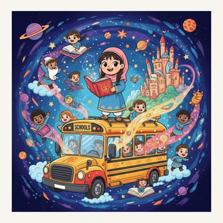 رحلة بلا سفر: حافلة الخمس والعشرين حكاية 🚌📚