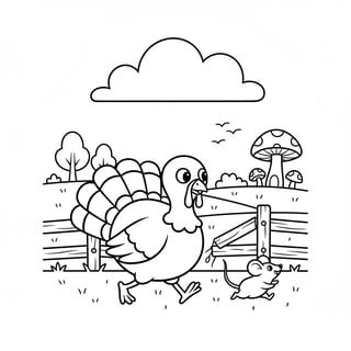 turkey coloring pages
