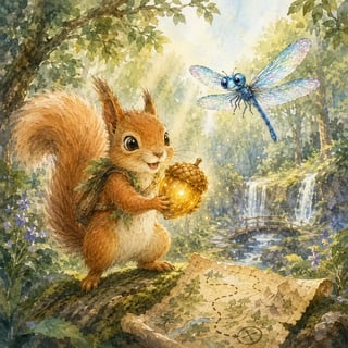 Sammy's Golden Acorn Adventure