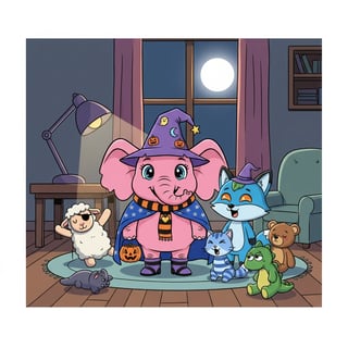l'Halloween des Doudous - bedtime