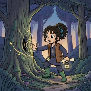The Whispering Woods and Elara's Secret