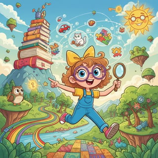 Lily Lens and Her Super Sight!