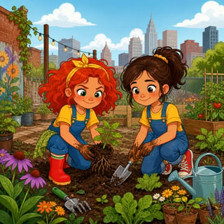 Ceri and Nora's Friendship Garden