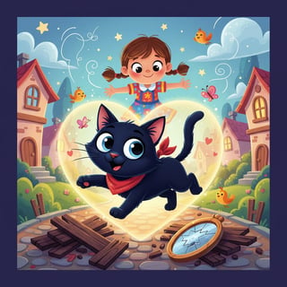 Coco, il Gattino Nero Fortunato
