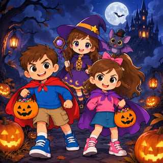 The Glow of Midnight: A Halloween Adventure