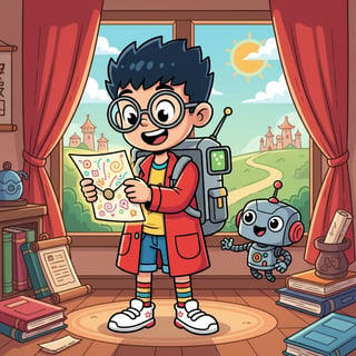 Genius's Grand Adventure: The Story of Genstory.app