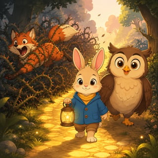 Pip and the Path of the Golden Light