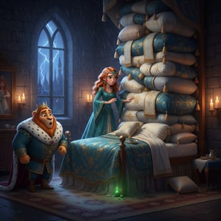 Princess Eva and the Tiny Green Pea