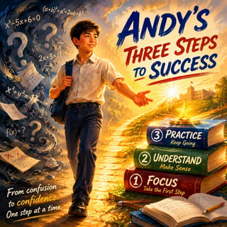 Andy's Three Steps to Success