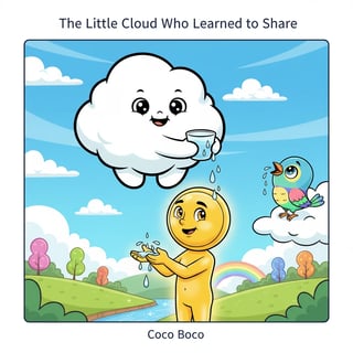 The Little Cloud Who Learned to Share