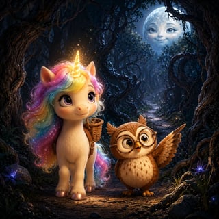 Lumina et la Forêt des Étoiles Perdues - fairy-tale