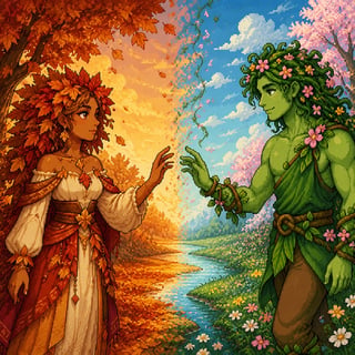 A Love Story Among the Seasons