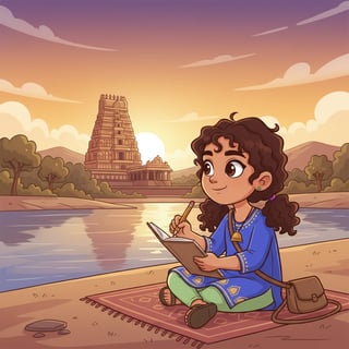 Kavya and the Great Temple's Secret