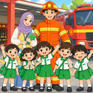 Pahlawan Berbaju Jingga di Tigaraksa