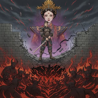 Преданный Страж: Падение Стены Ци - fantasy