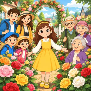 The Whispering Rose Garden