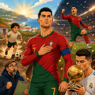 Cristiano Ronaldo : Le Garçon au Ballon d'Or