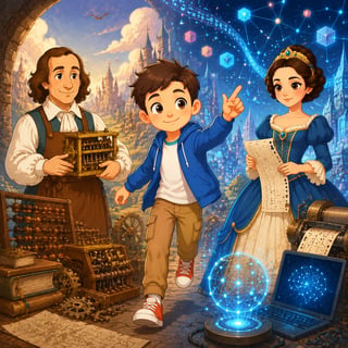Санжардың сан мен сиқыр саяхаты: Есептеуіш техника тарихы - educational