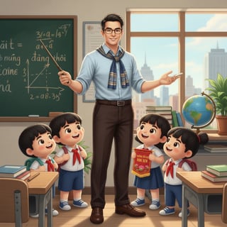 Hành Trình Xanh Của Lớp 5A4 - educational