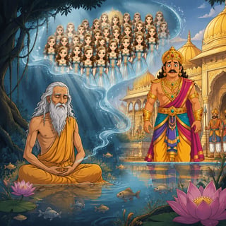 The Mirage of Desire: The Story of Sage Saubhari