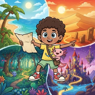Leo and Ajo's Grand Map Adventure