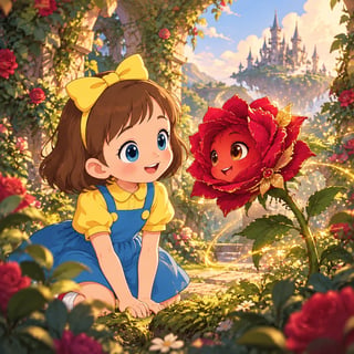 The Whisper of the Crimson Rose - fairy-tale