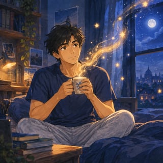 Midnight Chai and Starlight