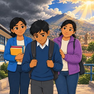 Bajo el Cielo de Huancayo: Comprendiendo la Depresión Adolescente y Construyendo Esperanza - educational