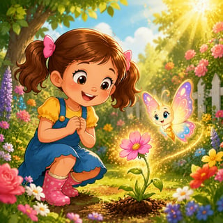 Lily and the Glowing Butterfly