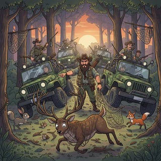 Lion VS Man: The Fight for the Future of the Forest.