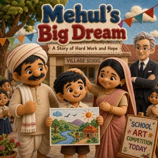 Mehul's Reward of Hard Work