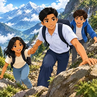 চার বন্ধুর রোমাঞ্চকর শিক্ষা সফর - adventure