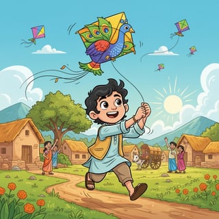 The Lost Kite of Anandpur