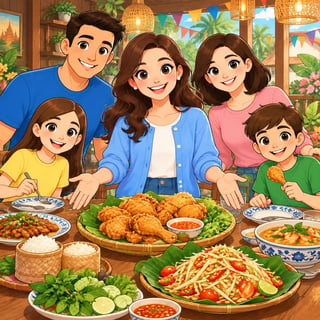 Maya's Feast of Colors - creative