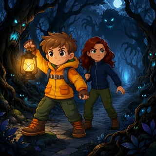 The Path Through Whispering Woods