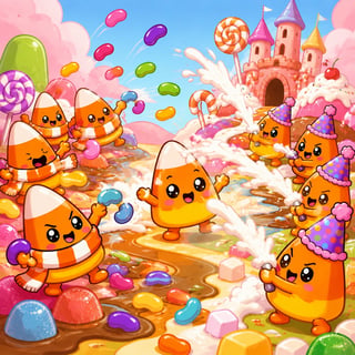 The Kawaii Candy Corn Skirmish