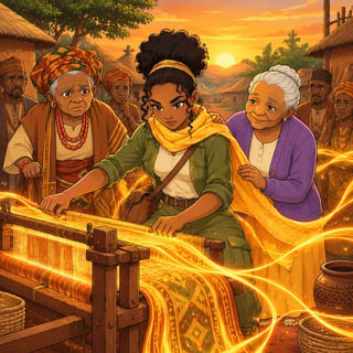The Weaver of Golden Sunsets