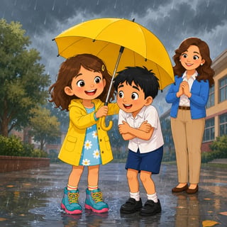 The Little Yellow Umbrella