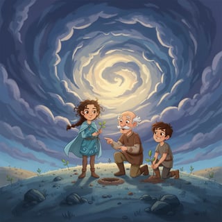 Elara and the Whisperwind Spring