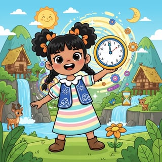 Ana and the Time in Mount Abong