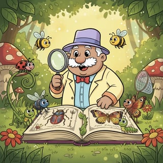 Professor Bumble and His Bug Book