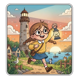 Riya und der Leuchtturm